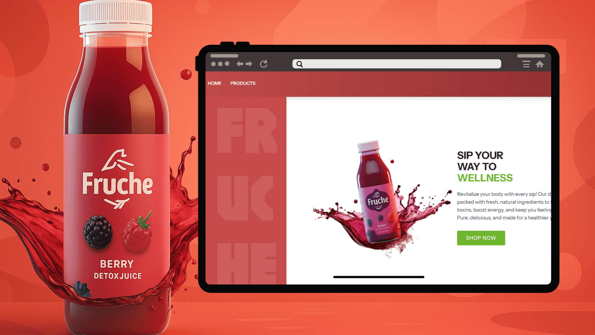 Fruche – Juice Brand Launch